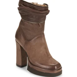 Online Airstep / A.S.98 - BLOC ZIP Marron