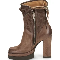 Online Airstep / A.S.98 - BLOC ZIP Marron