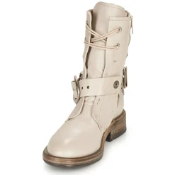 Online Airstep / A.S.98 - FLOWER BUCKLE Beige