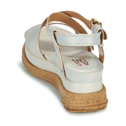 Clearance Airstep / A.S.98 - LAGOS SANDALS Argenté