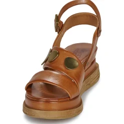 Sale Airstep / A.S.98 - LAGOS SANDALS Camel