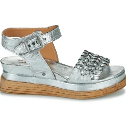 Clearance Airstep / A.S.98 - LAGOS SANDALS Argenté