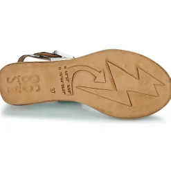 Clearance Airstep / A.S.98 - LAGOS SANDALS Argenté