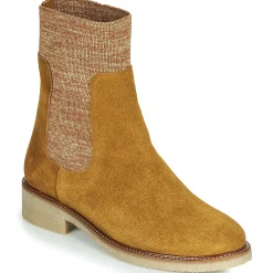 Bensimon - BOOTS CHAUSSETTE Marron