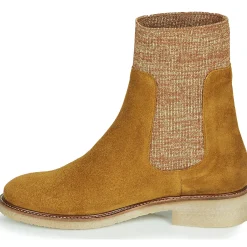 Bensimon - BOOTS CHAUSSETTE Marron