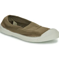 Bensimon - TENNIS ELASTIQUE Kaki
