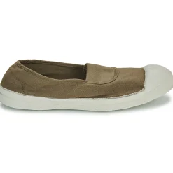 Bensimon - TENNIS ELASTIQUE Kaki