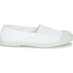 Discount Bensimon - TENNIS ELASTIQUE Blanc