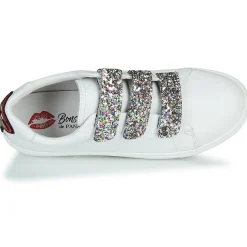 Outlet Bons baisers de Paname - EDITH GLITTER TONGUE Blanc