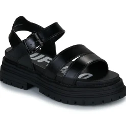 Online Buffalo - LENNOX TS SANDAL Noir