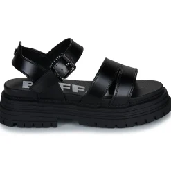 Online Buffalo - LENNOX TS SANDAL Noir