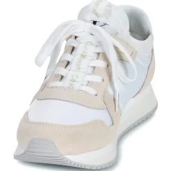 Clearance Calvin Klein Jeans - RUNNER SOCK LACEUP NY-LTH W Blanc