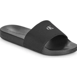 Sale Calvin Klein Jeans - SLIDE MONOGRAM HARDWARE Noir