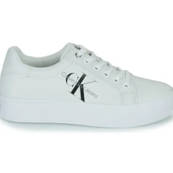 Calvin Klein Jeans - VULC FLATFORM LACEUP Blanc