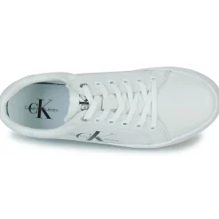 Calvin Klein Jeans - VULC FLATFORM LACEUP Blanc