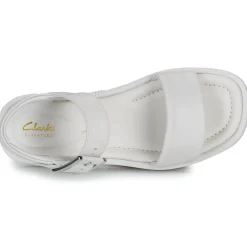 Online Clarks - ALDA STRAP Blanc