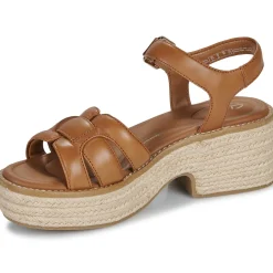 Online Clarks - COLEDALE STRAP Marron