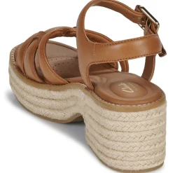 Online Clarks - COLEDALE STRAP Marron