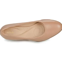 Online Clarks - FREVA85 COURT Beige