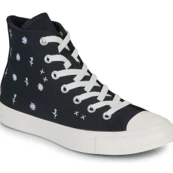 Outlet Converse - CHUCK TAYLOR ALL STAR EMBROIDERED FLOWERS Noir