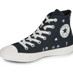 Outlet Converse - CHUCK TAYLOR ALL STAR EMBROIDERED FLOWERS Noir