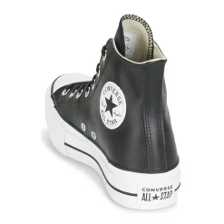 Best Converse - CHUCK TAYLOR ALL STAR LIFT CLEAN LEATHER HI Noir