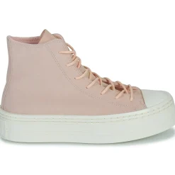 New Converse - CHUCK TAYLOR ALL STAR MODERN LIFT PLATFORM MONO SUEDE Rose