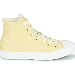 Best Converse - CHUCK TAYLOR ALL STAR HYBRID TEXTURE HI Jaune