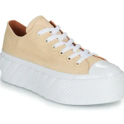 Online Converse - CHUCK TAYLOR ALL STAR LIFT 2X HYBRID SHINE OX Jaune
