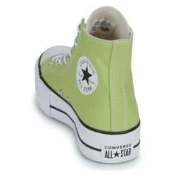 Sale Converse - CHUCK TAYLOR ALL STAR LIFT PLATFORM SEASONAL COLOR Vert