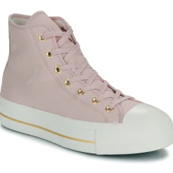 Outlet Converse - CHUCK TAYLOR ALL STAR LIFT PLATFORM TAILORED LINES Rose