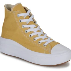 Online Converse - CHUCK TAYLOR ALL STAR MOVE PLATFORM SEASONAL COLOR Moutarde