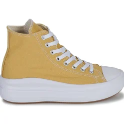 Online Converse - CHUCK TAYLOR ALL STAR MOVE PLATFORM SEASONAL COLOR Moutarde