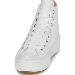Best Converse - CHUCK TAYLOR ALL STAR MOVE PLATFORM LEATHER Blanc
