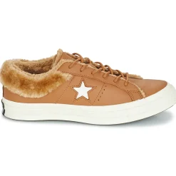 Online Converse - ONE STAR LEATHER OX Camel