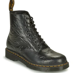 New Dr. Martens - 1460 FLAMES Noir