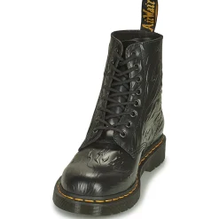 New Dr. Martens - 1460 FLAMES Noir