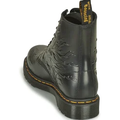 New Dr. Martens - 1460 FLAMES Noir