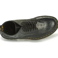 New Dr. Martens - 1460 FLAMES Noir