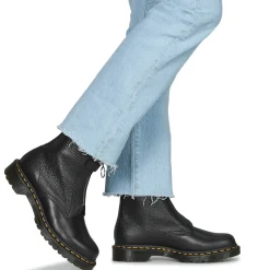 Outlet Dr. Martens - 1460 FRONT ZIP BLACK WANAMA Noir