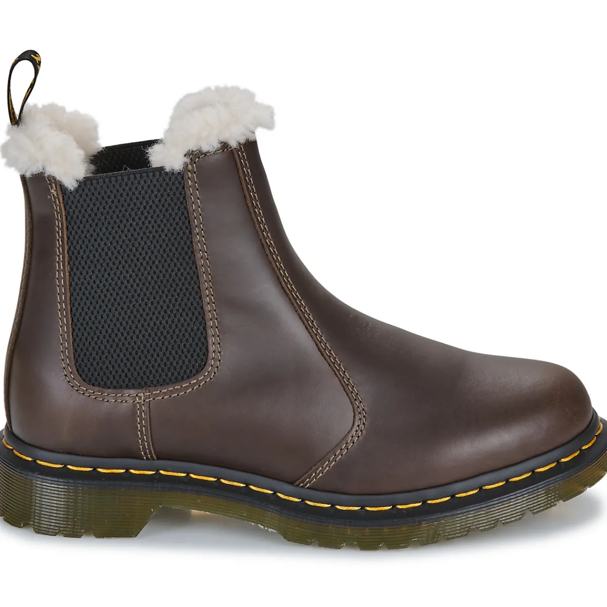 Dr. Martens - 2976 LEONORE DARK KAKHI ORLEANS Marron