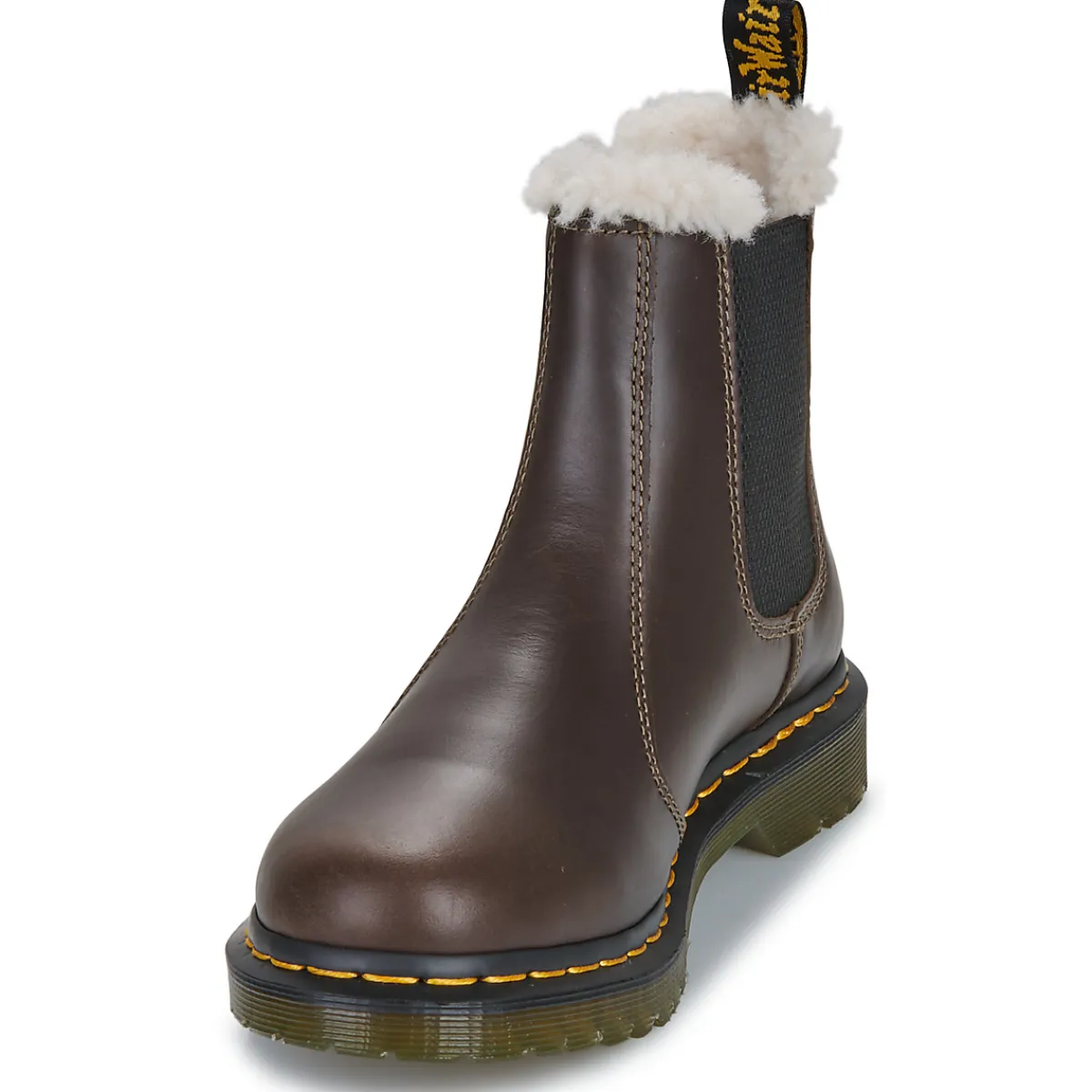 Dr. Martens - 2976 LEONORE DARK KAKHI ORLEANS Marron