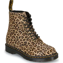 Outlet Dr. Martens - 1460 Pascal Light Tan Mini Leopard Spot Hair On