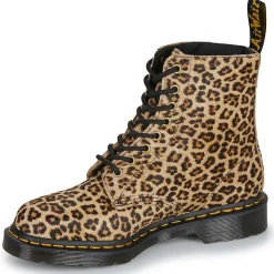 Outlet Dr. Martens - 1460 Pascal Light Tan Mini Leopard Spot Hair On