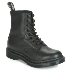Hot Dr. Martens - 1460 PASCAL MONO BLACK VIRGINIA Noir