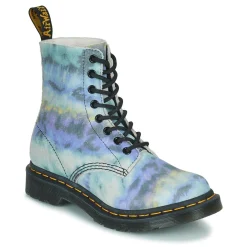 Discount Dr. Martens - 1460 PASCAL PURPLE SUMMER TYE AND DYE Bleu