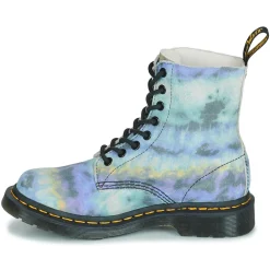 Discount Dr. Martens - 1460 PASCAL PURPLE SUMMER TYE AND DYE Bleu