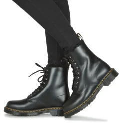 Online Dr. Martens - 1460 SERENA BLACK ATLAS Noir