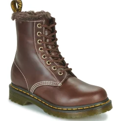 New Dr. Martens - 1460 SERENA DARK BROWN CLASSIC PULL UP Marron