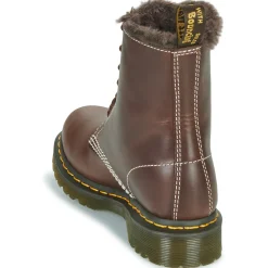 New Dr. Martens - 1460 SERENA DARK BROWN CLASSIC PULL UP Marron